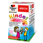 Доппельгерц® Kinder Мультивитамины для детей
Жевательные пастилки со вкусом малины и апельсина